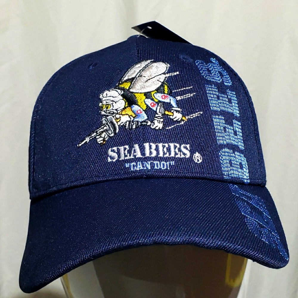 MILITARY U.S. NAVY SEABEES Hat